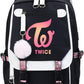 Kpop Twice School Backpack Merchandise, Twice Book Bag Casual Backpack