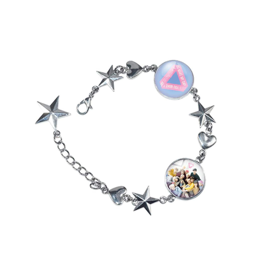 KPOP Twice Bracelet Twice Merchandsie Zinc Alloy Wristband Chain Bracelets Bangle