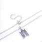 KPOP Necklace Pendant Bangtan Boys Merchandise Cubic Zirconia Jewelry for Army Fans Gift