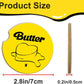 BTSS Merchandise - 2 Pcs Car Cup Holder Coaster Gift - Kpop Fan Merch Set for Army Girls Women Kids Birthday Gifts (yellow-2pcs)