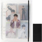 A5 Photocard Binder, Clear K-Pop Korean Pop Photocard Holder Binder Book, 200 Pockets Instax Photo Album for Polaroid Snap Kpop Photocard Holder Book/​Fujifilm Instax Mini photocard album