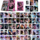 55PCS StrayKids 2024 New Album Photocard,StrayKids New Album Lomo Cards Greeting Cards Gift for Fan Collection (Pink)