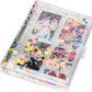 A5 Photocard Binder, Clear K-Pop Korean Pop Photocard Holder Binder Book, 200 Pockets Instax Photo Album for Polaroid Snap Kpop Photocard Holder Book/​Fujifilm Instax Mini photocard album
