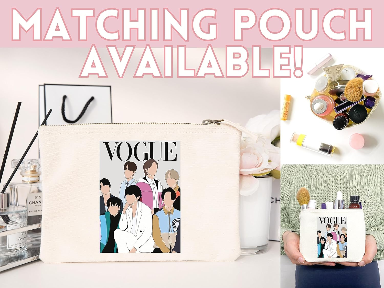 KPOP Tote Bag, KPOP Merch, KPOP tote, KPOP bag, kpop tote bag, Life goes on, kpop bag, kpop merch, love yourself, life goes on, Rm, Jimin, Jungkook, J-hope, Suga (Tote Bag Only)